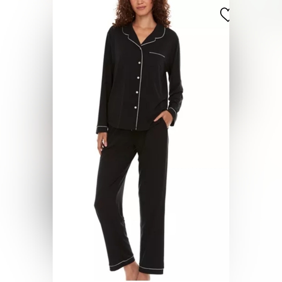 Flora Nikrooz Other - Nwt Flora by Flora Nikrooz Women's Annie 2 Piece Notch Long Sleeve Top and K…